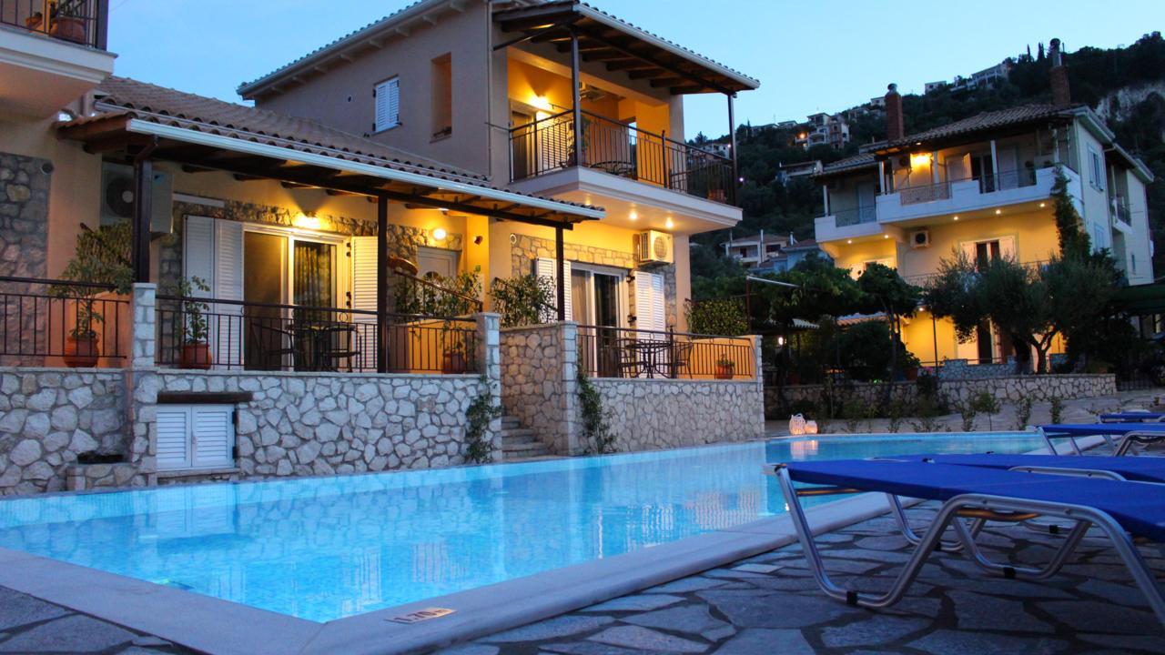 Alkionis Pool View Apartments Lefkáda Exteriör bild